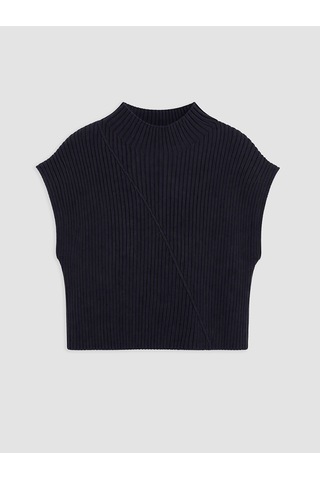 Lcw Comfort Lacivert Yarım Balıkçı Yaka Kadın Süveter