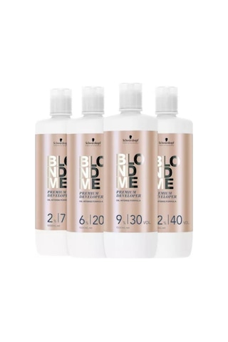 Schwarzkopf Blondme Premium Developer Yağ Bazlı Oksidan 1000 Ml 20 Volüm %6
