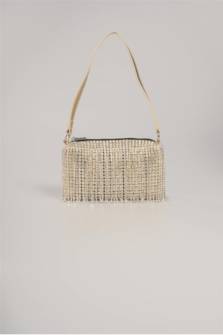 Ççs Kadın 17769 Omuz Askılı El Çantası Altın