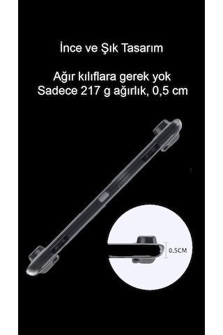 Nintendo Switch 2 Şok Emici Sert Koruma Kabuğu 360 Derece Tam Koruma