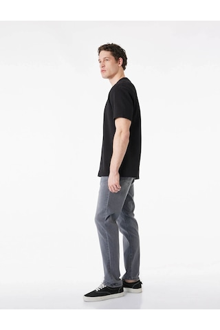 Koton Brad Gri Erkek Jean Pantolon 6sam40216nd Gri