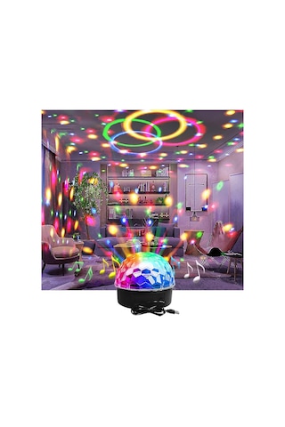 Disko Topu Disko Işık Partisi Disko Işık Projektörü Led Parti Lambası Uzaktan Kumandalı Disko Lambası High Quality En Iyi Kalite Aydınlatma