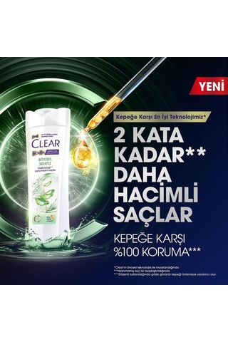 Women Kepeğe Karşı Etkili Şampuan Bitkisel Sentez Aloe Vera & Çay Ağacı Yağı 350 Ml