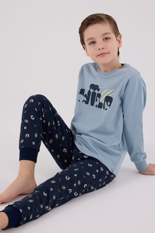 Rolypoly Erkek Çocuk Yeşil Pijama Takımı Rp3683-c-v2