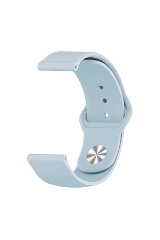 Kilifone - Xiaomi Redmi Watch 5 Active 22mm Uyumlu - Kordon Silikon Kordon - Krd-11 - Mavi Açık - T37495