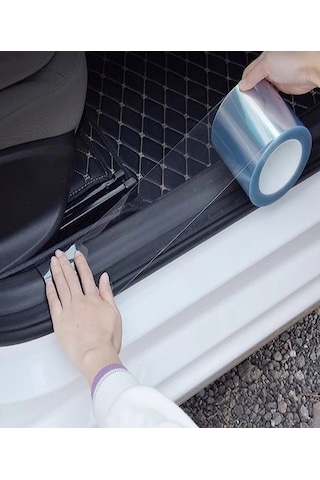 Araç Kapı Eşik Kaput Çizik Önleyici Şeffaf Koruma Folyosu