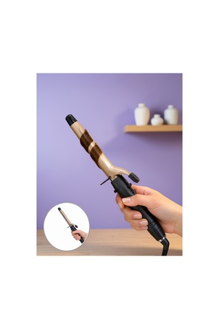 25 Mm Seramik Plakalı Saç Maşası 230 Derece