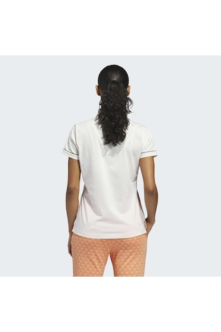 Adidas Originals Solid Kadın Beyaz Polo Tişört Kb8598
