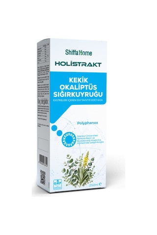 Holistrakt - Okaliptus, Sığırkuyruğu Ve Kekik İçeren Sıvı Ekstrat 250 Ml
