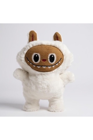 Plentiful Labubu 35 Cm Peluş Oyuncak , El Yapımı , Pembe Pembe