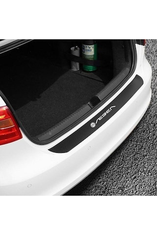 Fiat Egea İçin Özel Yeni Uyumlu Aksesuar Arka Tampon Koruma Karbon Özel Yeni Sticker 90 8 Cm