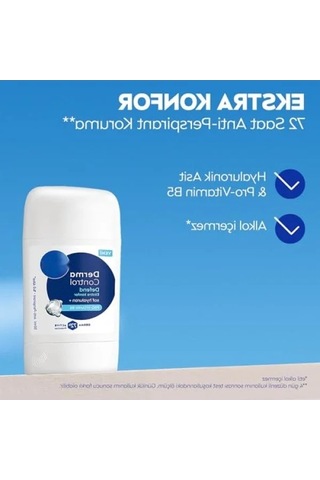 Kadınlar İçin Alkolsüz Stick Deodorant - 50 Ml, 72 Saat Koruma