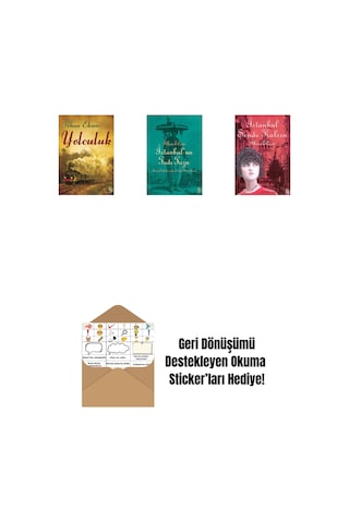 Yolculuk + İstanbul'un Tadı Tuzu + İstanbul Sende Kalsın + Okuma Sticker'ları
