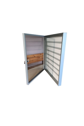 150'li Şeffaf Kapak Alüminyum Anahtar Dolabı