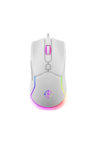 North Air White Kablolu RGB Optik Oyuncu Mouse