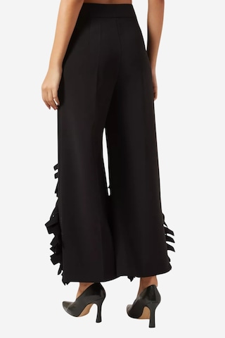 Awake Rectangle Fringe Culotte Pantolon Siyah