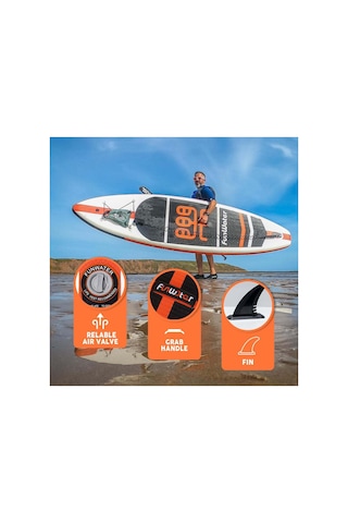 Cruıse 11' Sup Board Stand Up Paddle Board 335x82x15 Cm Turuncu-siyah 1 Yıl Garanti