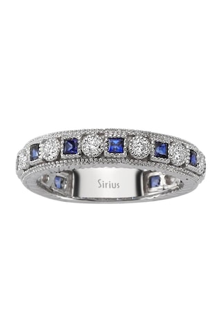 Sirius Pırlanta Ve Safir Taşlı Tamtur Yüzük 0815R0084