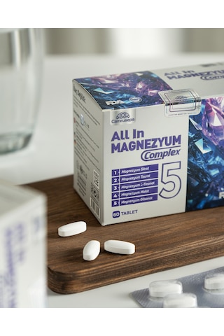 Camrusepa All In Magnezyum Complex 5 60 Tablet
