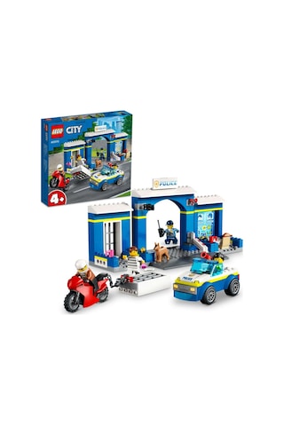LEGO® City Polis Merkezi Takibi 60370 4+ Yaratıcı Oyuncak Yapım Seti (172 Parça)
