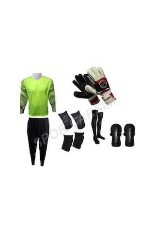 Evox Kaleci Forma,Pantolon,Dizlik,Dirseklik,Çorap,Tekmelik,Eldiven Set (306216486)