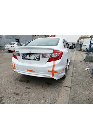 Honda Civic Fb7 Modulo Arka Tampon Eki -podiumgarage-