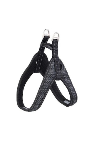 Rogz Utility Fast Fit Tuig L Zwart Göğüs Tasması Siyah