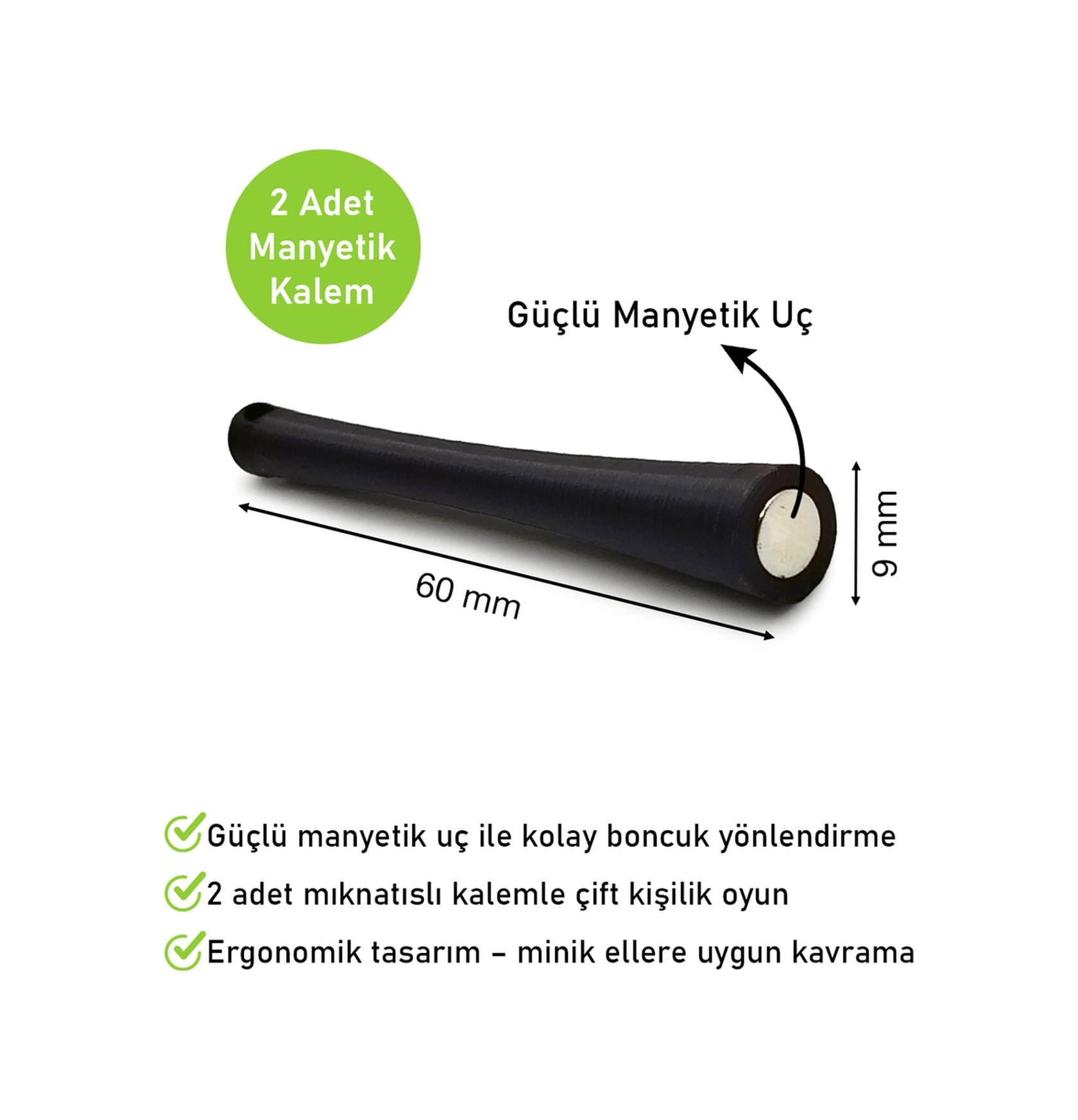 Manyetik Renkli Sayma Ve Eşleştirme Labirenti - Ahşap Montessori Oyuncağı, 3-5 Yaş Çocuklar İçin Eğitici, Eğlenceli Ve Taşınabilir Manyetik Boncuk Oyun Seti