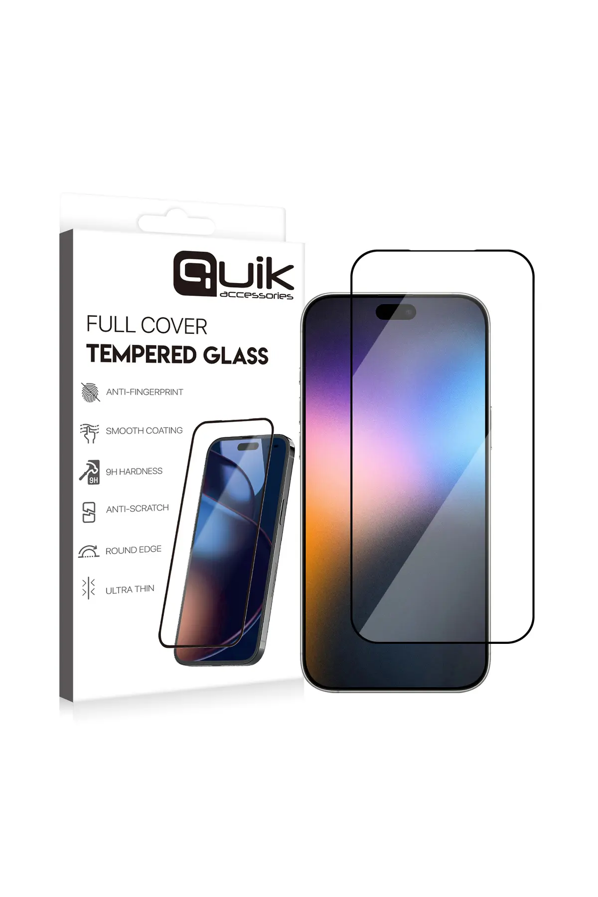Accessories Apple Uyumlu iPhone 17 Pro Max Temperli Cam Ekran Koruyucu Tam Kaplama
