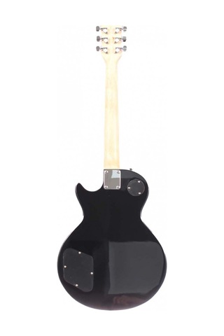 Angel Aelg200-bk Siyah Elektro Gitar Lp Kasa Set-neck Sap Bağlantısı