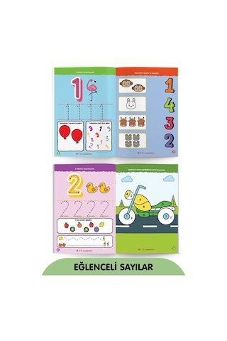 Yaz Sil Serisi Eğlenceli Sayılar