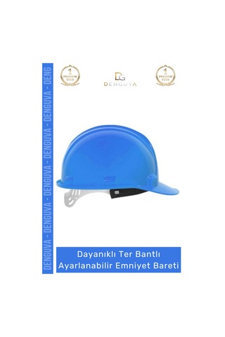 Baret Essafe Ce Belgeli Ekonomik Havalandırmalı Ayarlı Mühendis Güvenliği Mavi Emniyet Bareti