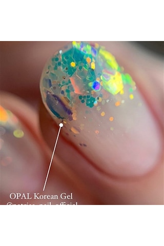 Nail Art Tasarım Jel Gel Korean Green 5 Gr Yeşil Nail Art Jeli