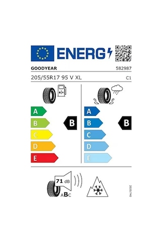 Goodyear 205/55 R17 95V Eagle Sport 4seasons XL Dört Mevsim Lastiği 2021