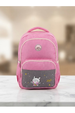 Joy's Kids Collection Çocuk Sırt Ve Beslenme Çantası Seti pembe