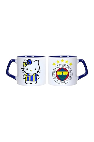 Fenerbahçe Hello Kitty Kupa Bardak Tek Adet 0411 Çok Renkli