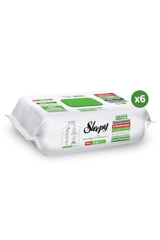Sleepy Pine Yüzey Temizlik Havlusu Mendili Çam Ferahlığı 6x100 (600 Yaprak)