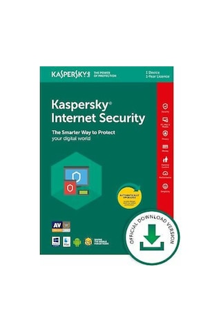 Kaspersky Internet Security 2023 2 Cihaz 1 Yıl