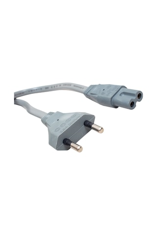 Ac Power Güç Kablosu Gri Tv-radyo-notebook Adaptör Için Teyip Fiş
