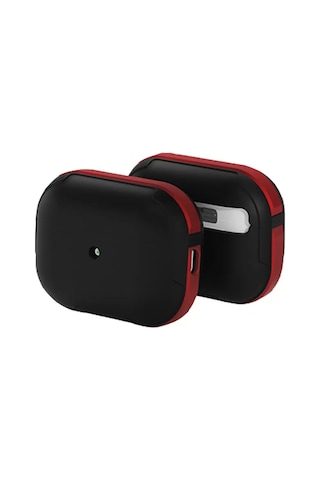 Movenchy Apple Airpods Uyumlu Pro 2 2.nesil Mo-a8 Armor Kılıf - Kırmızı Çok Renkli