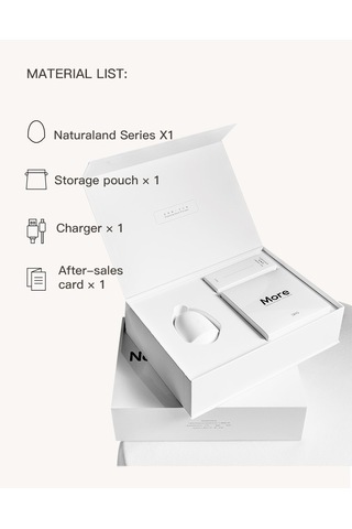 X-sense Luxury Natural Egg Usb Şarj Isıtmalı 7 Fonksiyon Vibra...