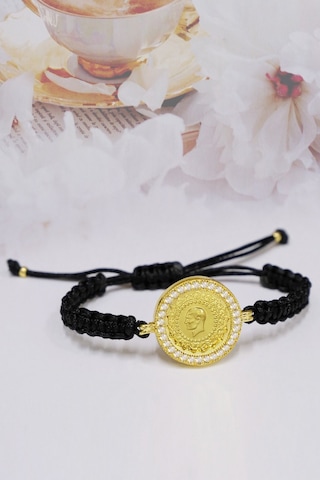 Ipli Çeyrekli Bileklik N11.12329 Sarı Altın