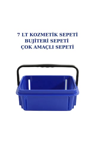 1 adet 7 Litre Kozmetik Sepeti Bijuteri Sepeti Kırtasiye Sepeti M