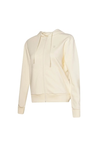 Hummel Pulse Fermuarlı Ekru Kadın Sweatshirt 922422-9157 Ekru