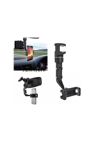 Dikiz Aynası Telefon Tutucu - Araç Içi Koltuk Telefon Tutucu 360