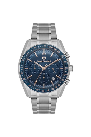 St.1.10386.2 Sergio Tacchini Kol Saati 44 Mm / Gümüş Gri