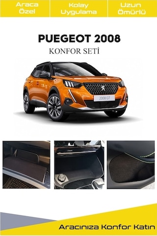Peugeot 2008 Konfor Seti - Araç Içi Ses  Kumaş