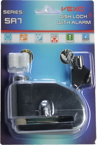 Vexo Sr7 Alarmlı Disk Kilidi Grı N11.3283