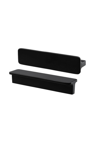 Ikea Hackås 2'li Mobilya Kulpu 100 Mm Siyah