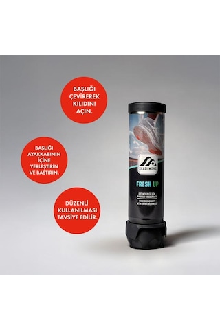 Skadi Mons Ayakkabı Deodorantı Fresh Up Siyah